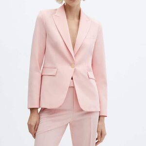 NWT Women’s Blazer Pink Size 4, Mango